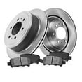 thumbnail image 1 of Callahan Brake Parts Brake Kit for Ford Expedition 2002-2006, Lincoln Navigator 2003-2006 Rear Replacement Brake Rotors with Metallic Brake Pads EBYK001277, 1 of 5