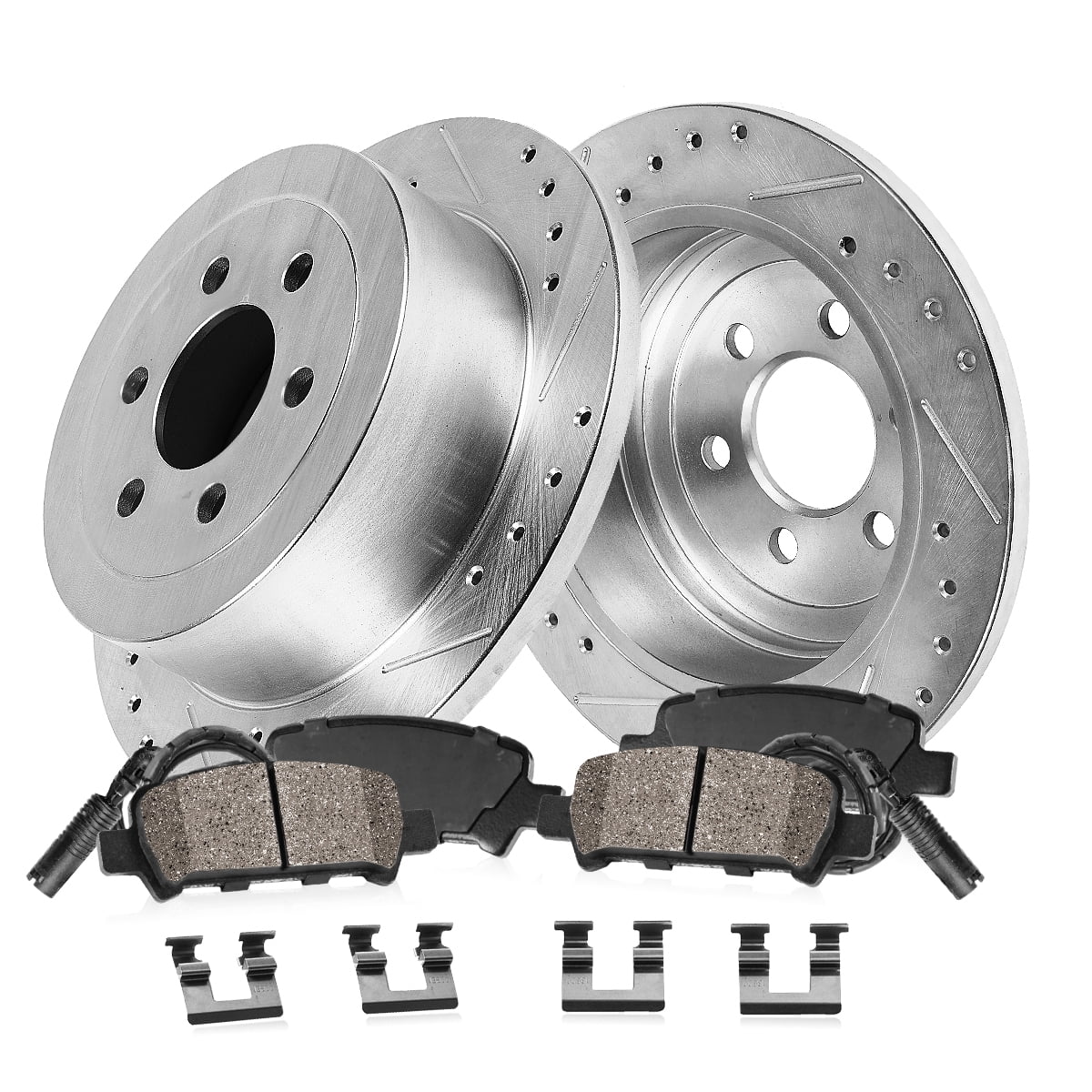 Callahan Brake Parts Brake Kit for Freightliner Sprinter 3500 20192021