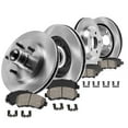 thumbnail image 1 of Callahan Brake Parts Brake Kit for Ford Ranger 2010-2011 Front and Rear Replacement Brake Rotors with Ceramic Brake Pads EBYK036718, 1 of 5