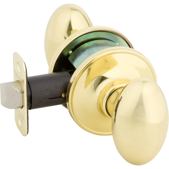 Callan2 100T-Ca-G2 Camden Single Cylinder Keyed Entry Door Knob Set - Brass