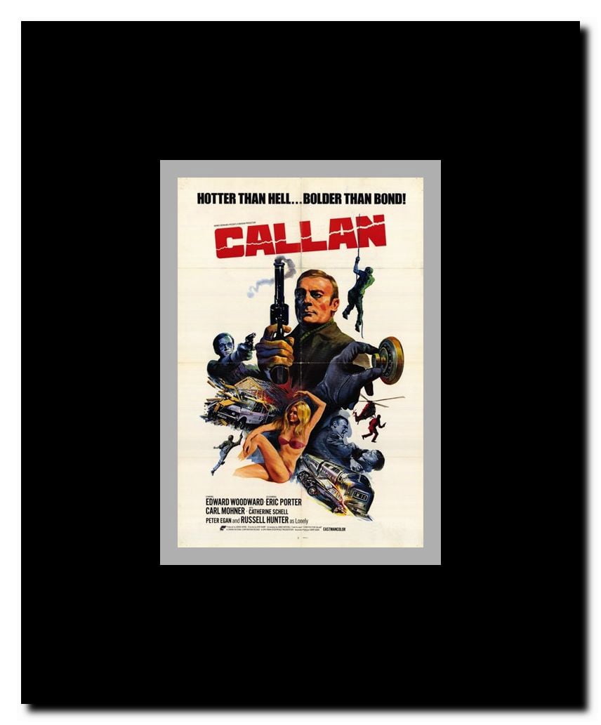 Callan Framed Movie Poster