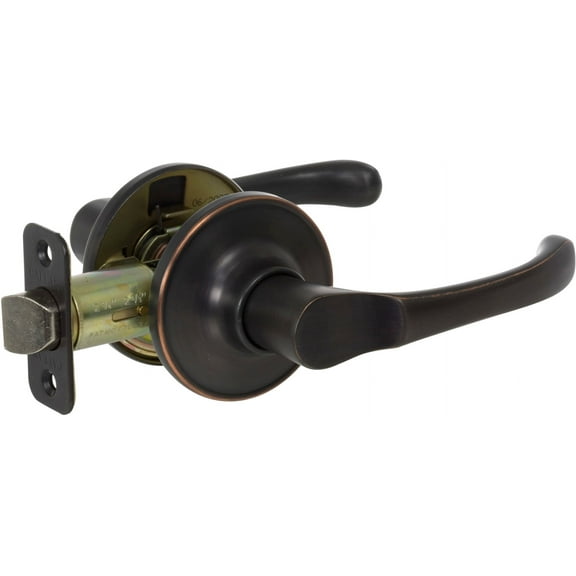 Callan KN5007 Newport Series Grade 3 Keyed Entry Lever Set, Edged Bronze