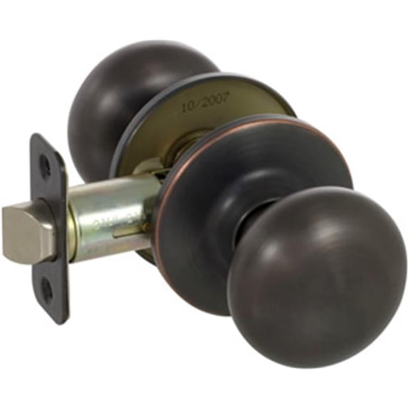 Callan  Saxon Series Grade 3 Passage Knob Set - Edged Bronze