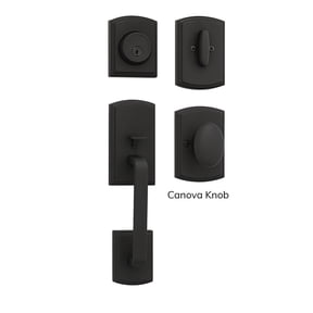 Callan Italian Series Visconti Handleset in Black