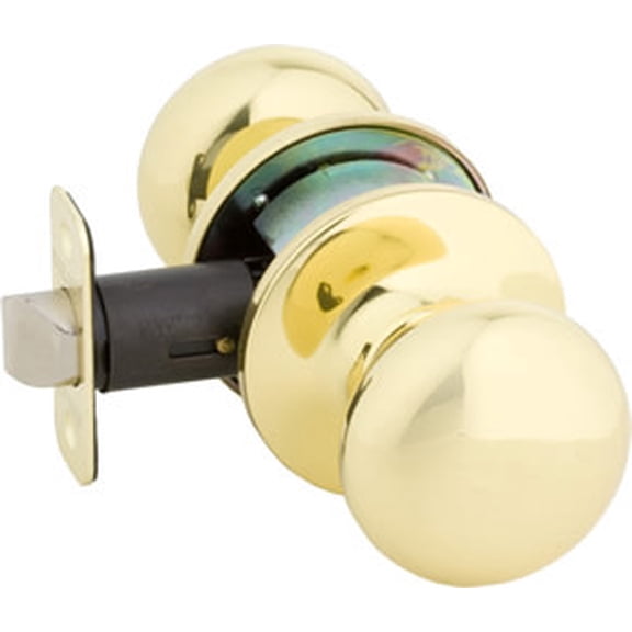 Callan2 102T-Sa-G2 Saxon Series Grade 2 Privacy Door Knob Set - Brass