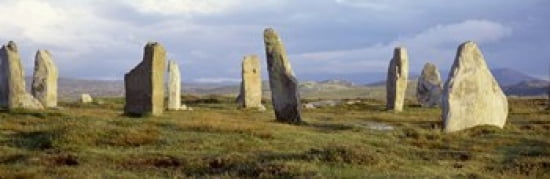 Callanish Stones Isle Of Lewis Outer Hebrides Scotland United Kingdom Canvas Art - Panoramic Images (36 x 12)