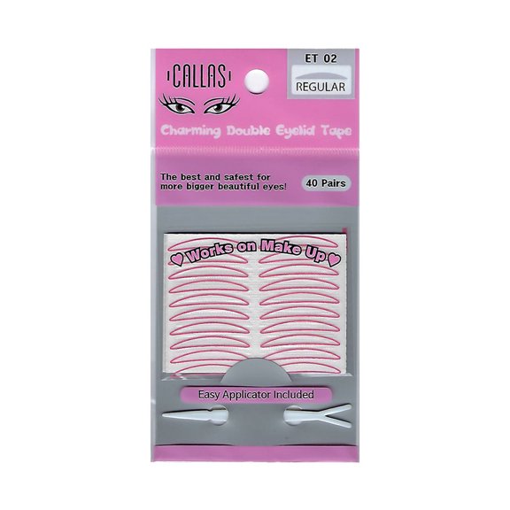 Callas Charming Double Eyelid Tape with Easy Applicator 40 pairs (ET02 REGULAR)