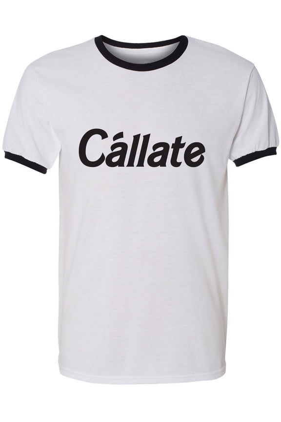 Callate Adult Short Sleeve Ringer T-shirt