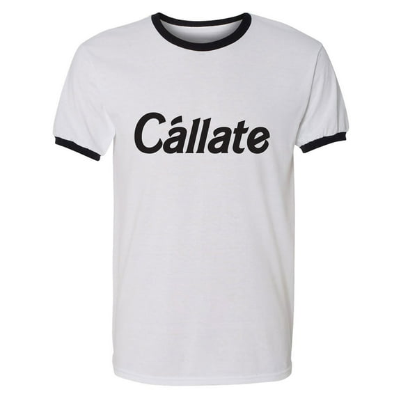 Callate Adult Short Sleeve Ringer T-shirt