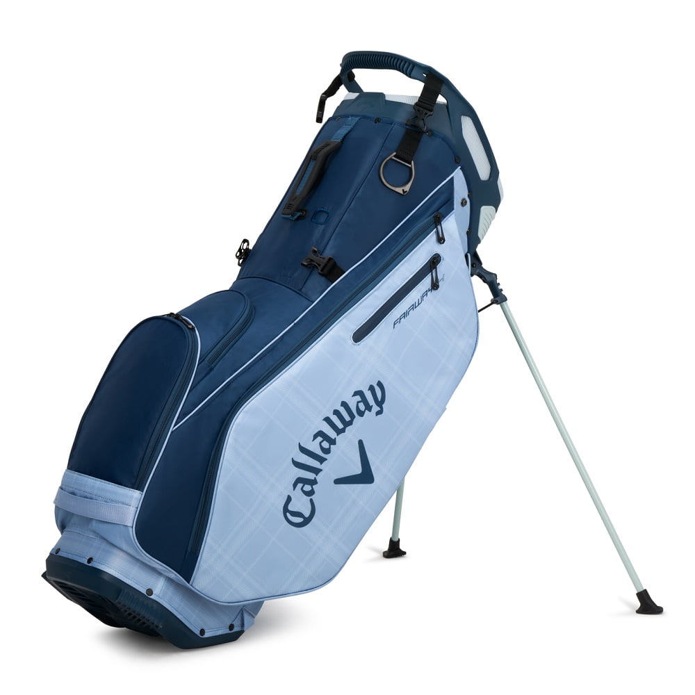 Callaway 2023 Fairway 14 Golf Stand Bag-Navy Flo Yellow Callaway 2023 Fairway 14 Golf Stand Bag-Navy Flo Yellow