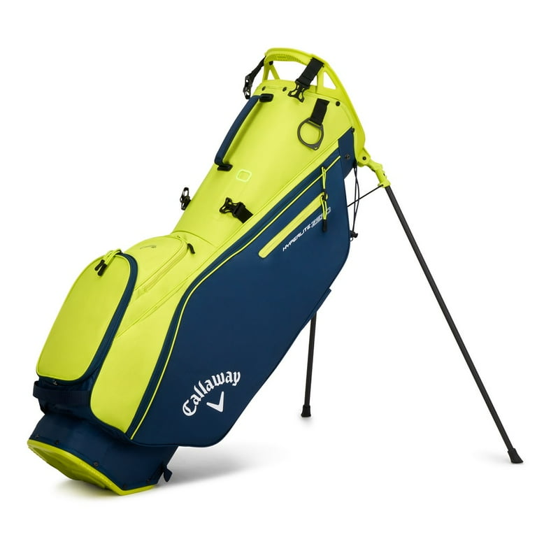Callaway 2023 HL Zero Golf Stand Bag-Flo Yellow Navy Callaway 2023 HL Zero Golf Stand Bag-Flo Yellow Navy