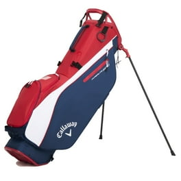 Callaway Chev Stand Golf Bag, Nylon White Black Fire