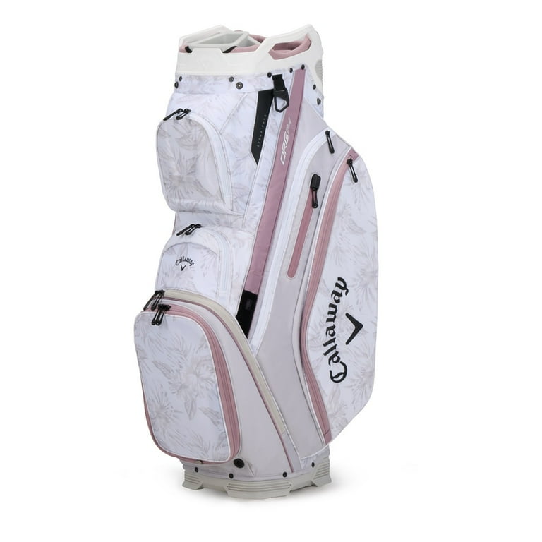 Callaway 2023 ORG 14 Golf Cart Bag-White Rose Silver