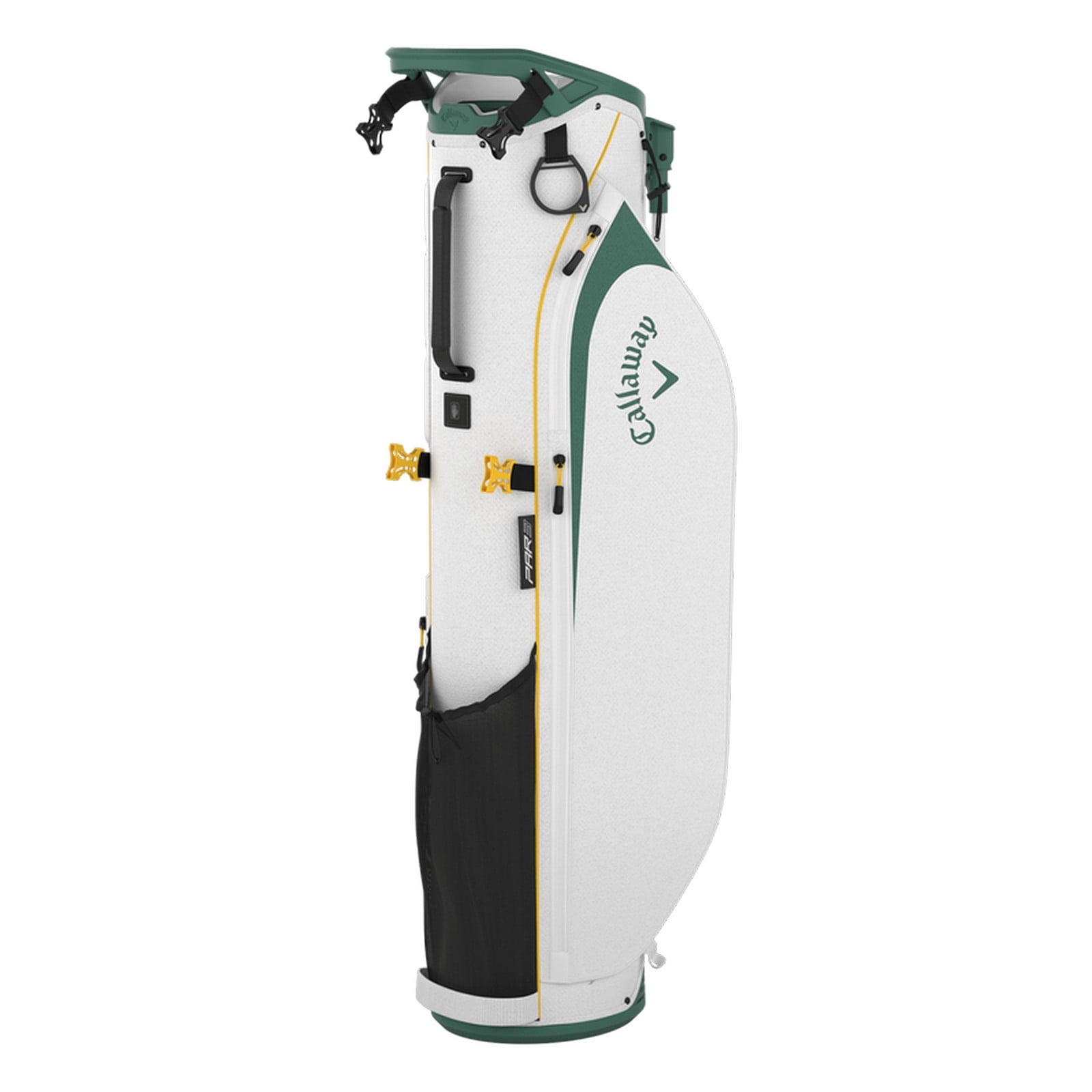 都内で Callaway 2024 Par 3 Golf Stand Bag White Green Gold キャロウェイ
