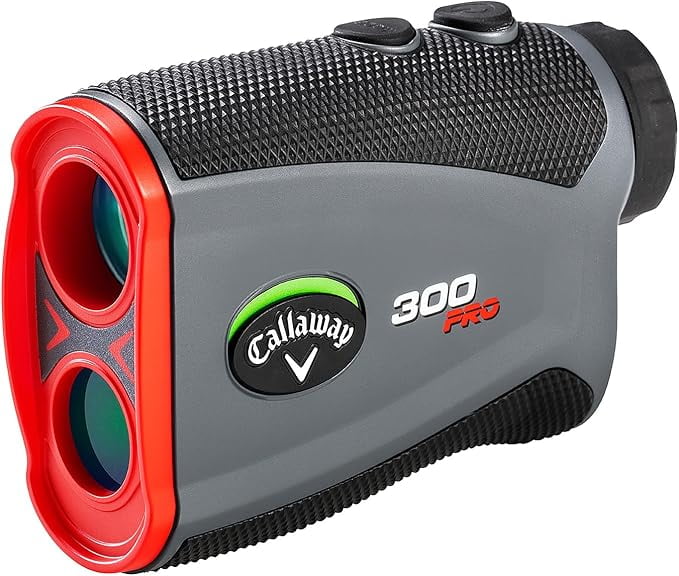 Callaway 300 Pro Golf Laser Rangefinder with Slope Measurement, 6x