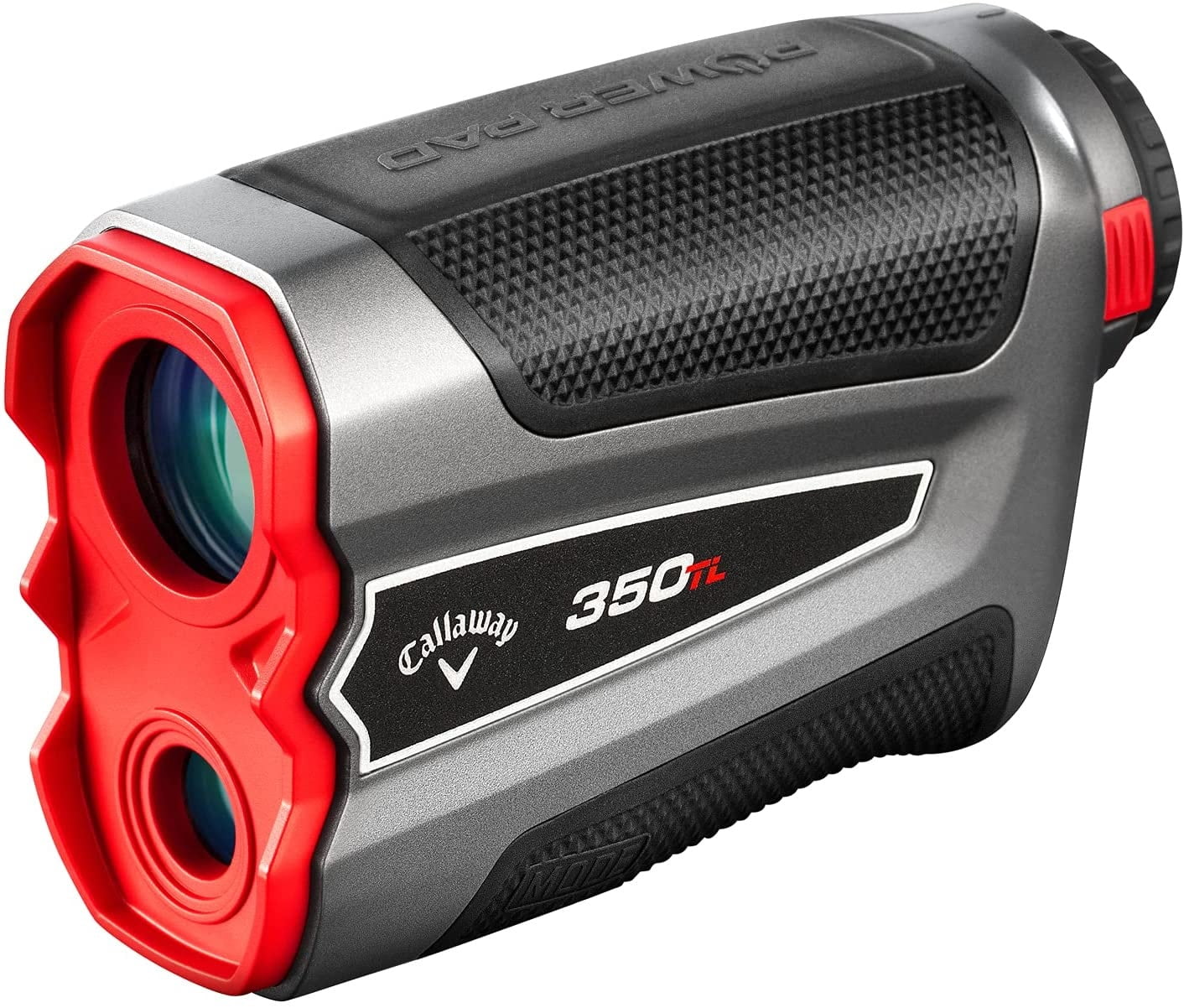 Callaway 350 Pro Slope Laser Golf Rangefinder , Grey/Red