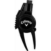Callaway 4-in-1 Golf Divot Repair Tool, Black Chrome
