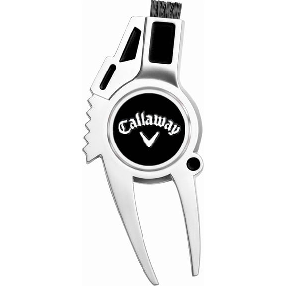 Callaway 4-in-1 Golf Divot Repair Tool, Black