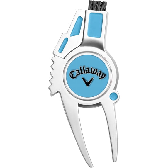 Callaway 4-in-1 Golf Divot Repair Tool, Carolina Blue