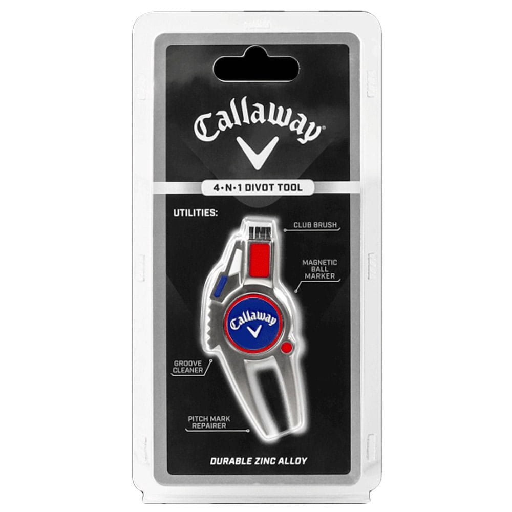 Callaway Golf 4 in 1 Red/White/Blue Ball Marker New