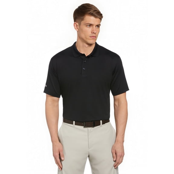 Callaway Apparel CGM550 Opti-Dri Chev Polo-Black-L