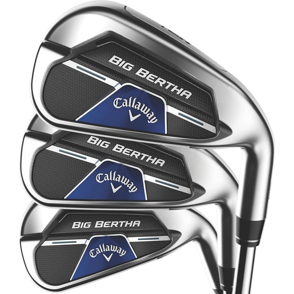 Callaway Golf Men's Left-Hand BB 21 Irons(4-PW, AW)-RCH 65 Graphite Regular Flex - Left-Handed