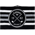 thumbnail image 1 of Callaway Cart Towel 2020 (Black/White/Charcoal, 16"x24") Cotton Golf NEW, 1 of 2