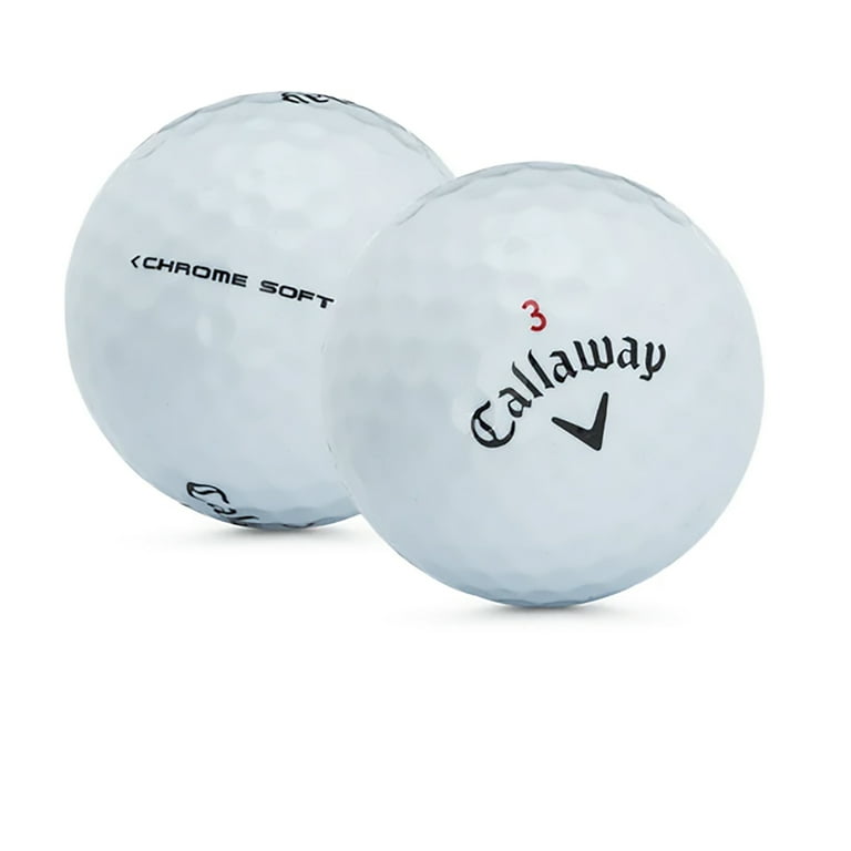 Lost Golf Balls Callaway Chrome Soft 12 Pack Near Mint 4A