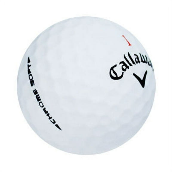 Callaway Chrome Soft Refinished Golf Balls, 36 Pack