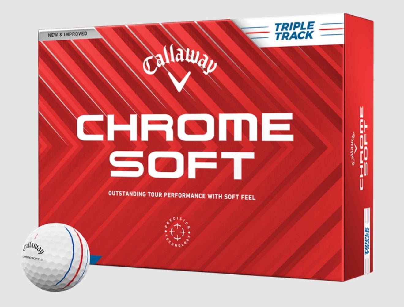 ②キャロウェイ クロムソフトX TRUVIS 赤 1ダース　(2018年モデル) 楽天市場】キャロウェイ クロムソフト トゥルートラック ボール