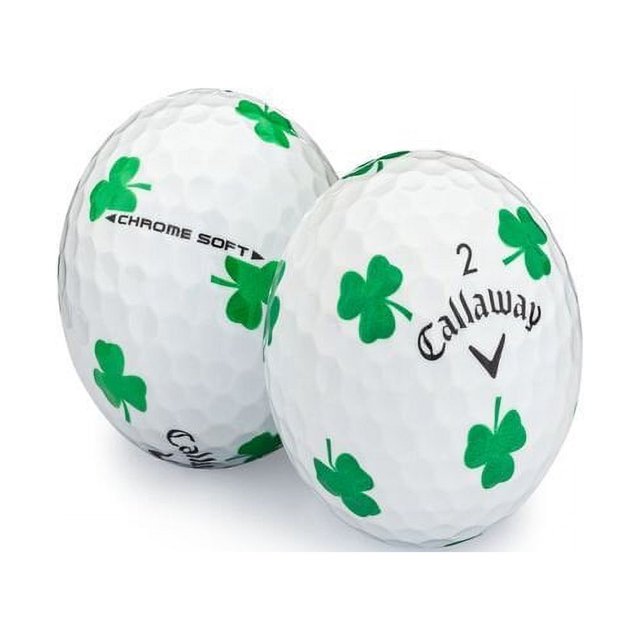 Callaway Chrome Soft Truvis Golf Balls Shamrocks (Limited Edition) 1DZ