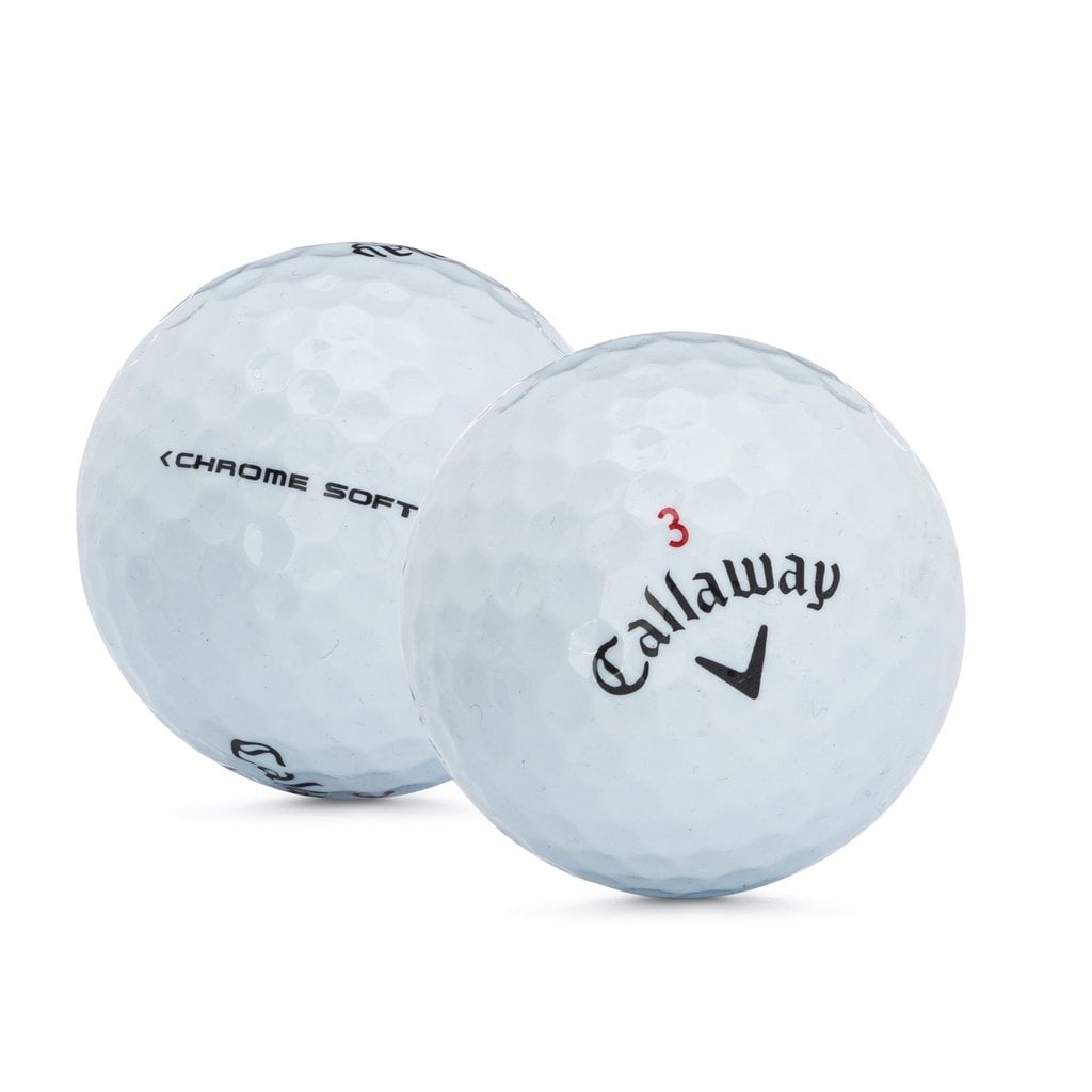 Callaway Chrome Soft x Golf Balls, Mint Quality, 12 Pack, by