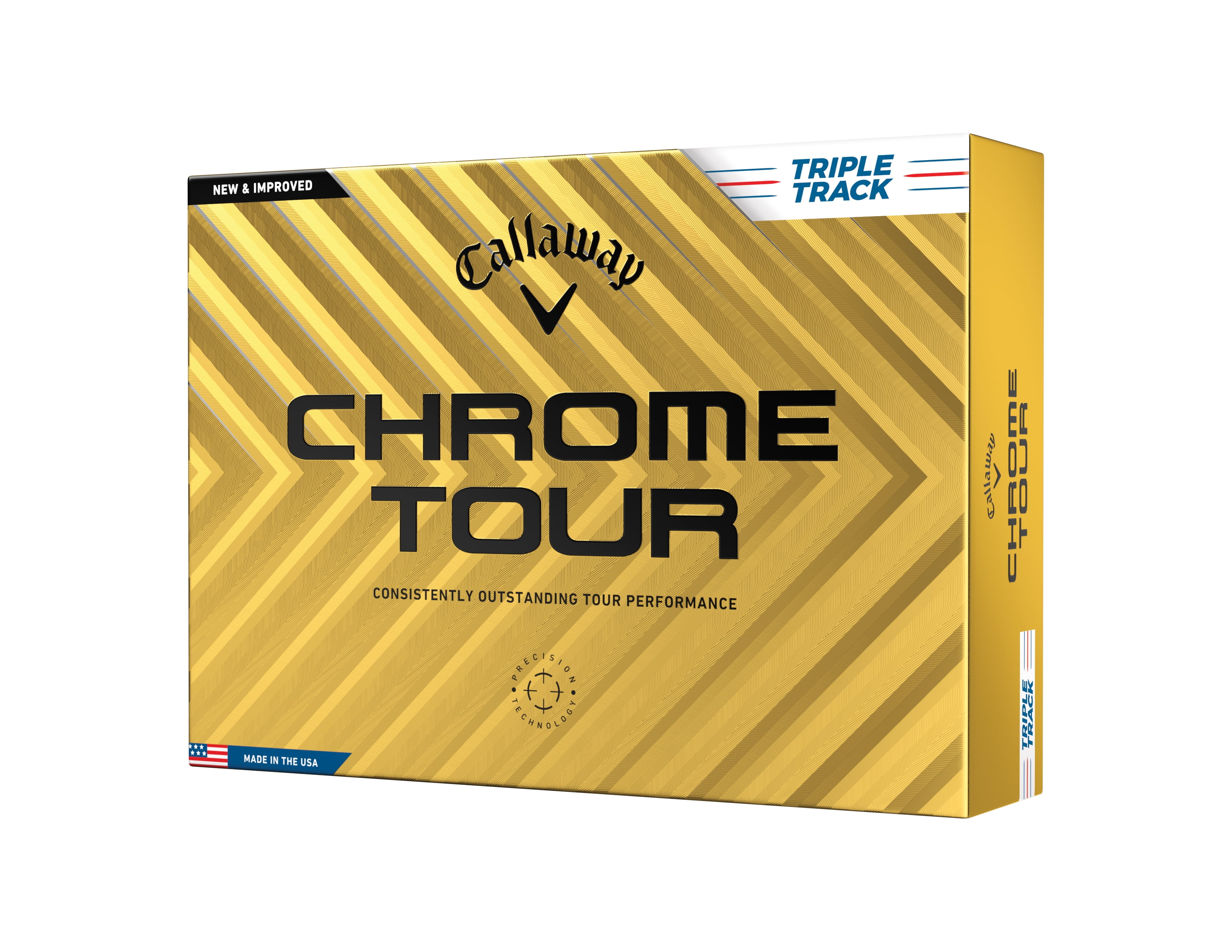 まろん様　Callaway 3点セット Callaway Chrome Tour 2024 Triple Track Golf Balls 12pk, White