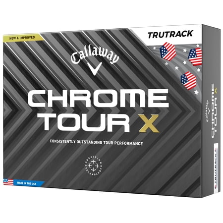 Callaway Chrome Tour X TruTrack 24 1 Dozen Golf Balls New