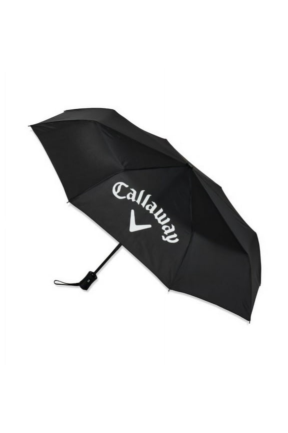 Golf 43" Collapsible Umbrella Black/White