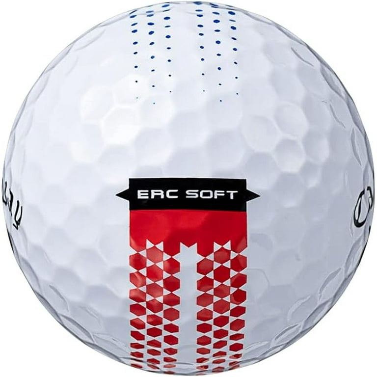 Callaway ERC Soft 360 Fade Golf Balls (White, 3pk) 1 Sleeve