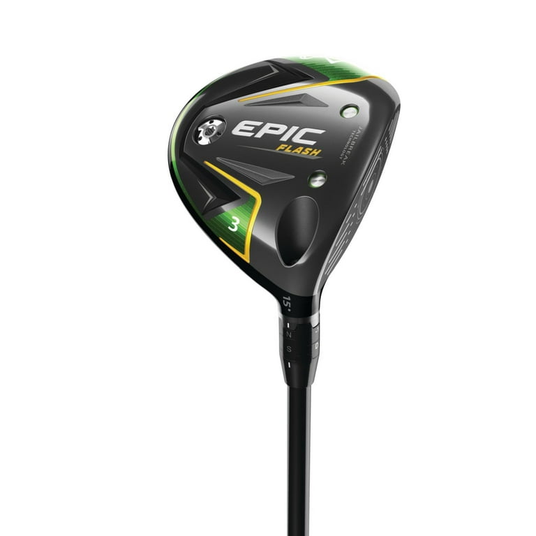 Callaway Epic Flash 3+ Wood 13.5* (HZRDUS Smoke Black 70 Stiff) NEW -  Walmart.com