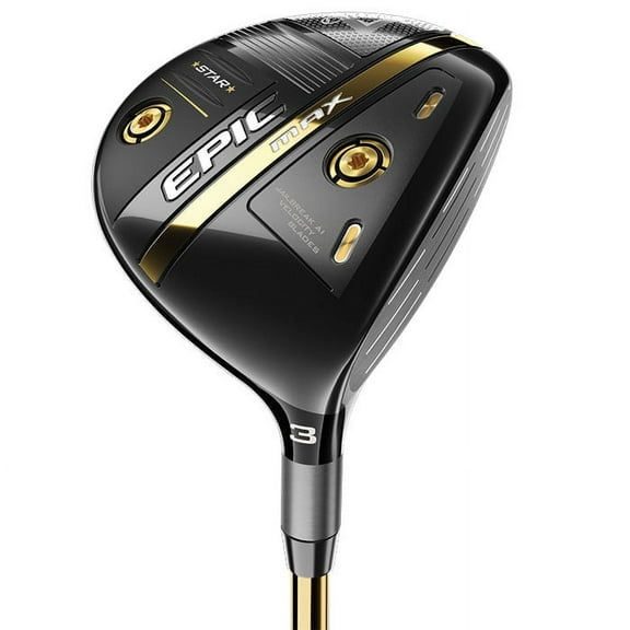 Callaway Left-Hand Epic Max Star Fairway Wood,#3W(15*) Mamiya ATTAS Regular Flex - Left-Handed
