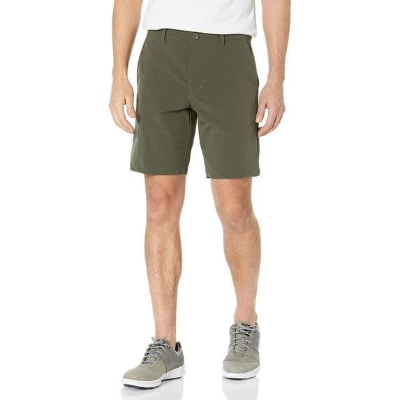 Callaway Everplay Men’s Golf Shorts with Stretch Fabric, Non-Iron, Modern Fit (Dk Lichen Htr, 36)
