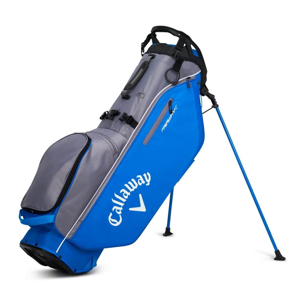 Callaway 2024 Chev Stand Golf Bag - 4-Way Club Top, White Callaway 2024 Chev Stand Golf Bag - 4-Way Club Top, White
