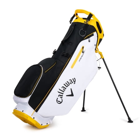 NEW Callaway Golf Fairway+ Plus Stand / Carry Bag - Black / White / Gold