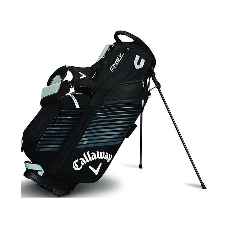 Callaway Golf 2017 Chev Stand Bag-Black/Silver/White