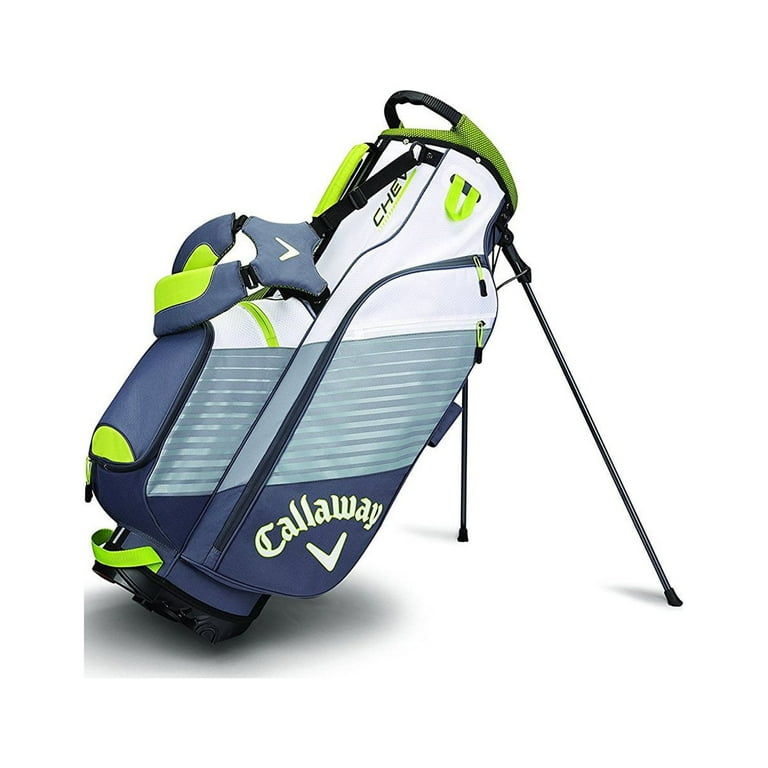 Callaway chev キャディバッグ Callaway Golf 2017 Chev Stand Bag-White/Red/Titanium