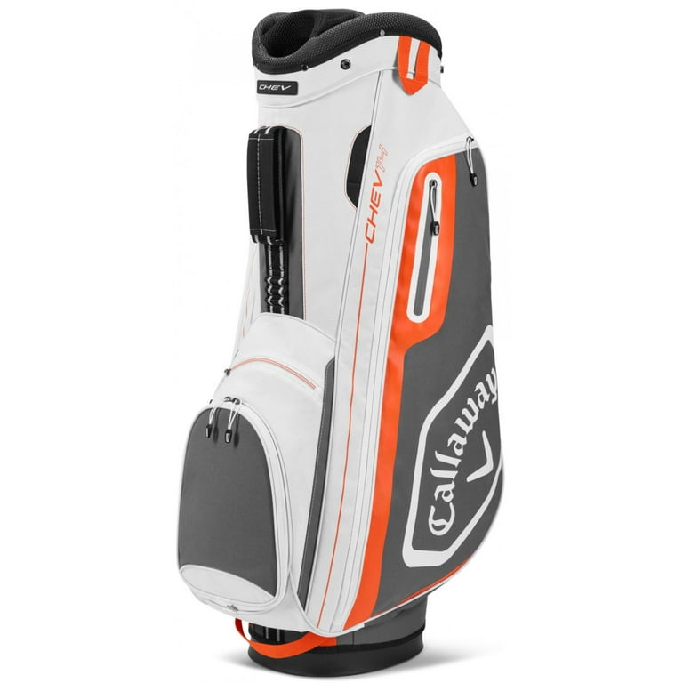 Callaway Chev Dry 14 Golf Cart Bag - Black/White/Charcoal Callaway Chev Dry 14 Golf Cart Bag - Black/White/Charcoal