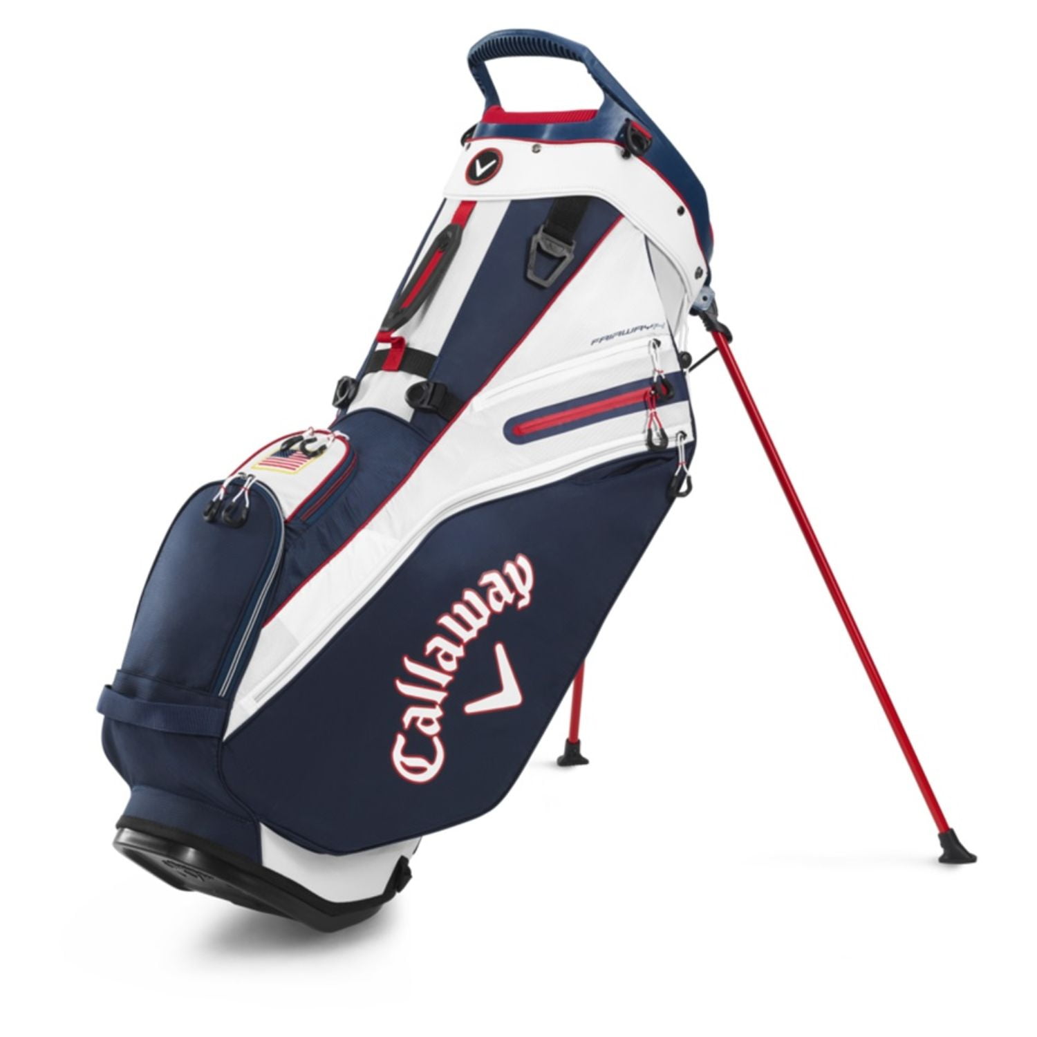 Used Adams Golf IDEA 6-Way Golf Cart Bag w/ Rain Cover - Excellent