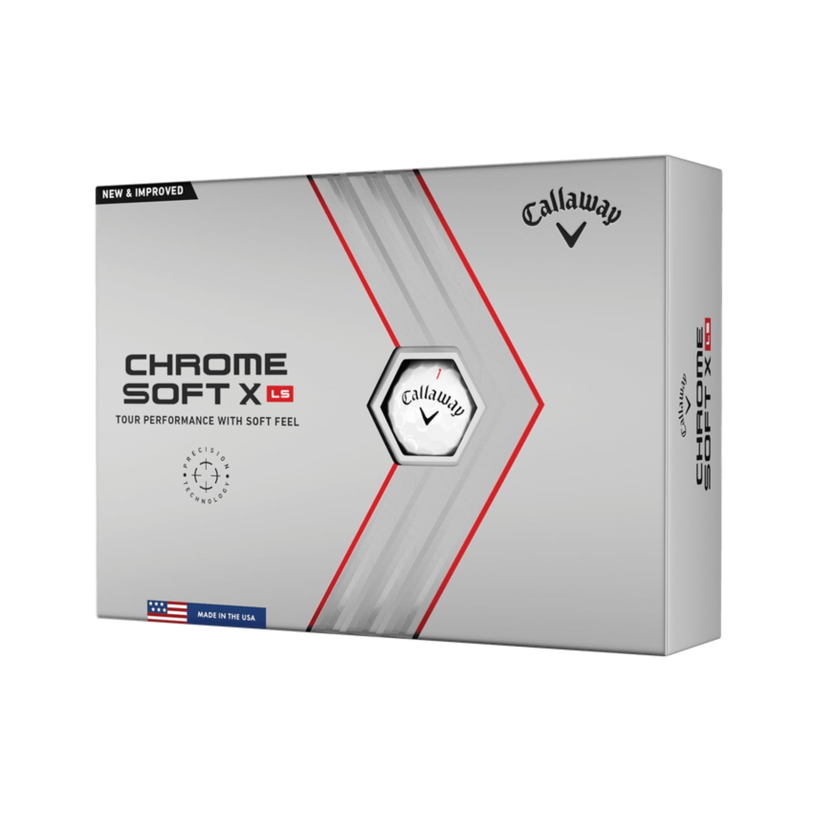 Callaway Golf 2023 Chrome Soft XLS Golf Ball 12pk - Walmart.com