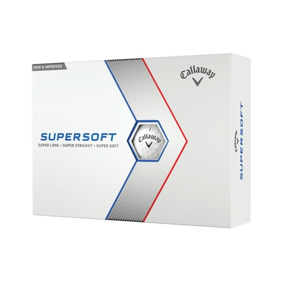 Callaway Golf 2023 Supersoft Golf Ball-White 12pk