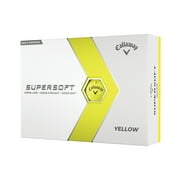 Callaway Golf 2023 Supersoft Golf Ball-Yellow 12pk