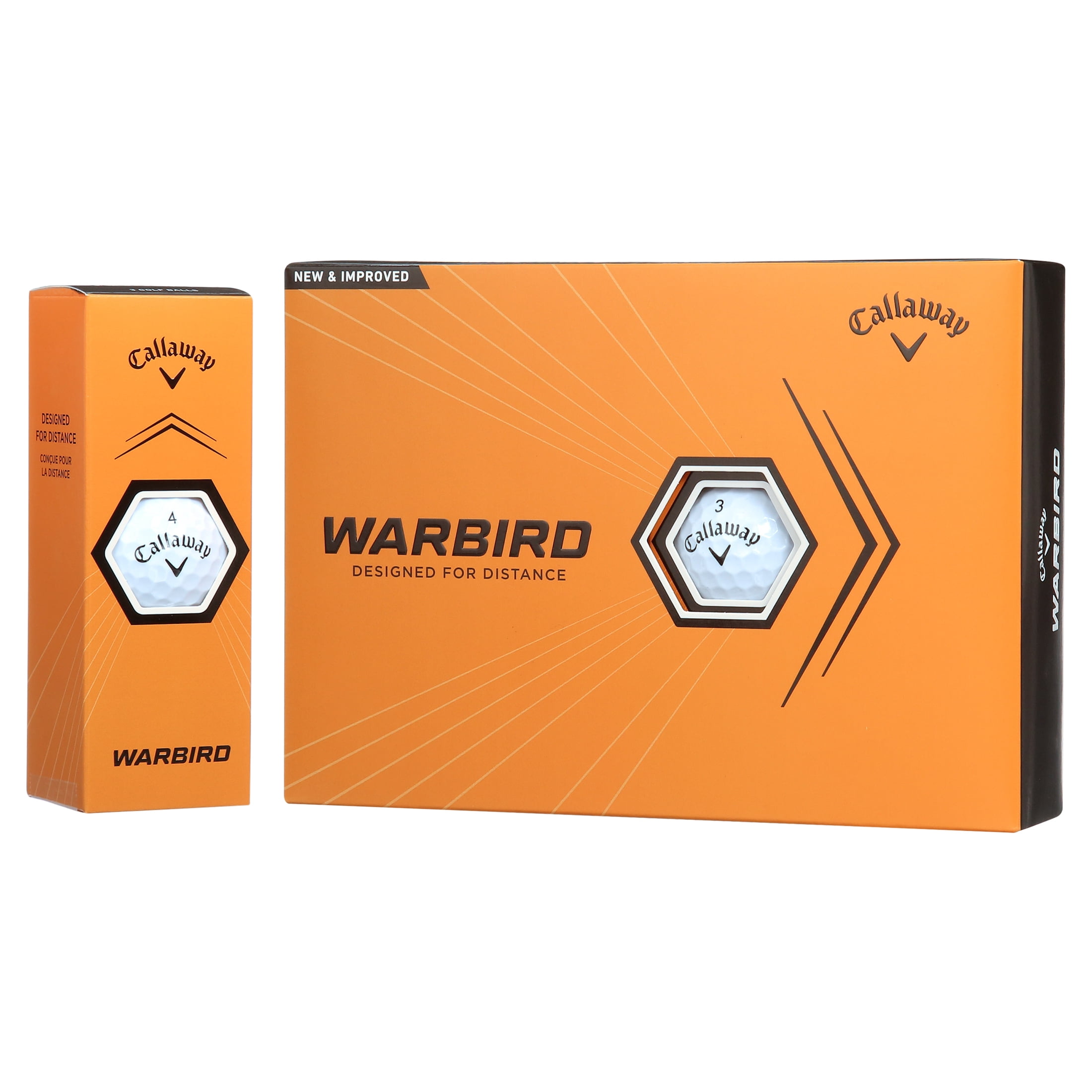 Callaway Golf 2023 Warbird Golf Ball-White 12pk - Walmart.com