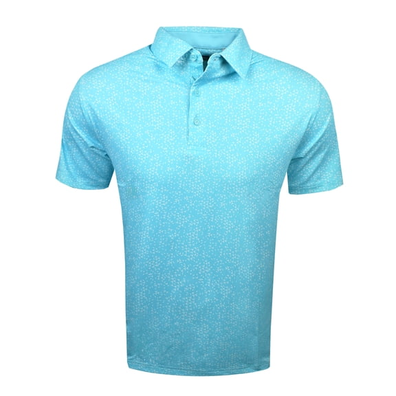 Callaway Golf Previous Season All-Over Chev Printed Polo Blue Radiance Medium